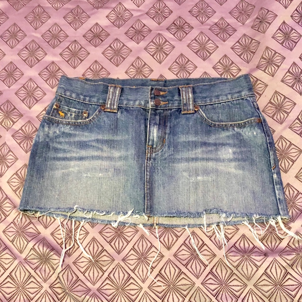 Abercrombie and Fitch denim miniskirt